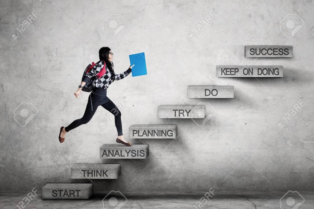 68792694-picture-of-female-student-running-on-the-stairs-with-analysis-text-toward-success-while-carrying-a-f